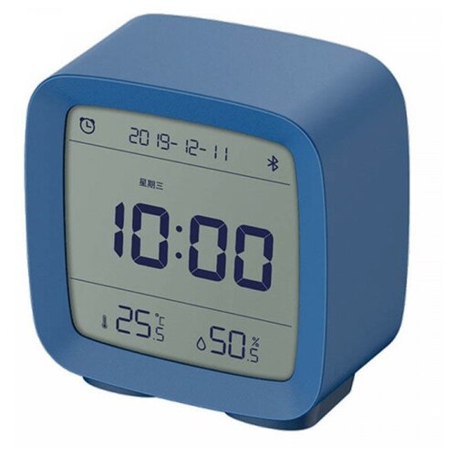 фото Xiaomi часы с термометром xiaomi qingping bluetooth alarm clock blue (cgd1)