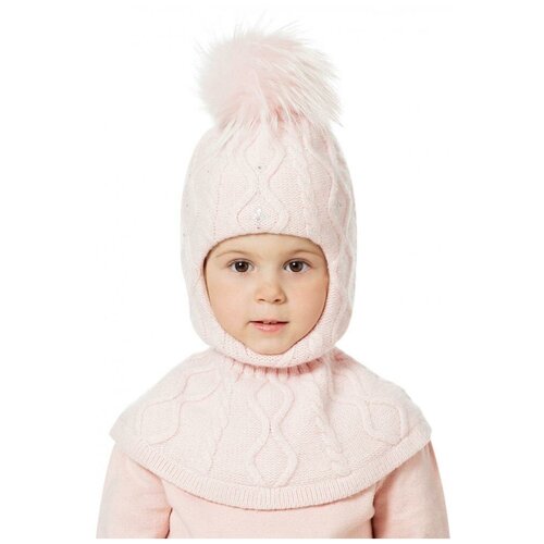 фото Шапка-шлем для девочки kotik пифия 6 лет св. розовый