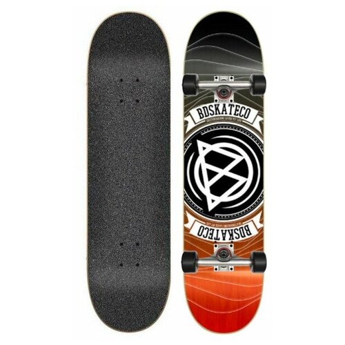 фото Скейтборд bd skateco bd complete waves 3 black/orange 8x31.75 bd skate co