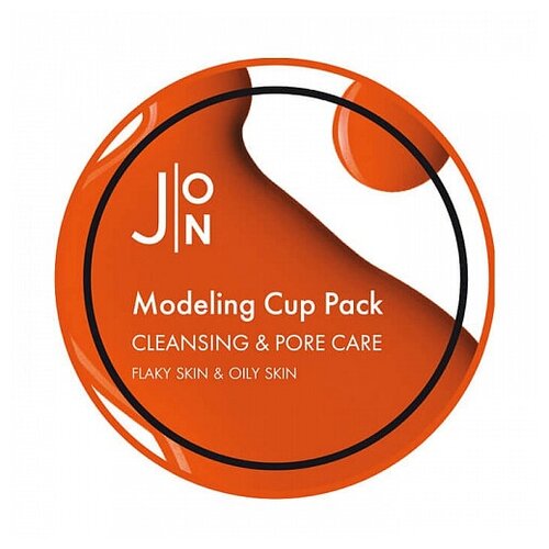 фото J:on альгинатная маска очищение и сужение пор, 18 гр j:on cleansing & pore care modeling pack
