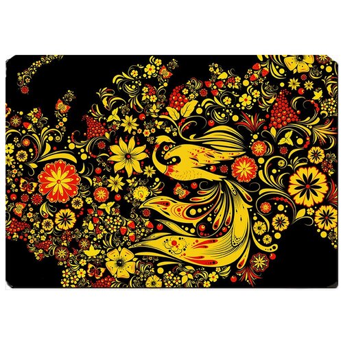 фото Игровой коврик для мыши хохломская роспись drabs