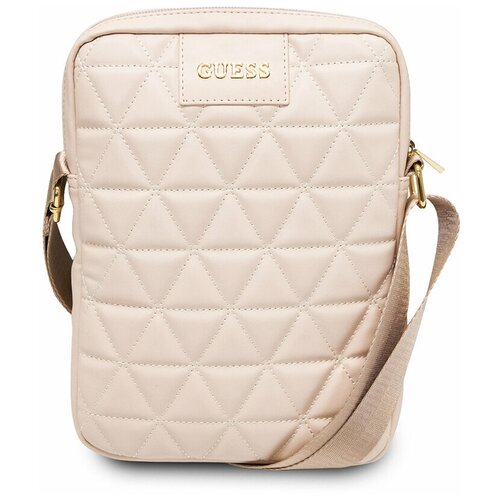 фото Сумка guess для планшетов 10" чехол quilted bag pink