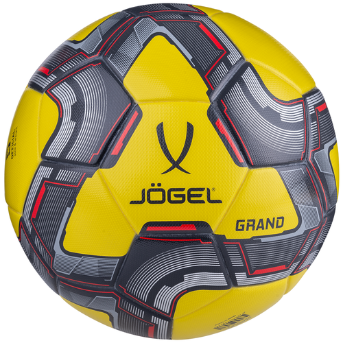 фото Мяч футбольный jögel grand №5, желтый (bc20) 1/18 - 5 jogel