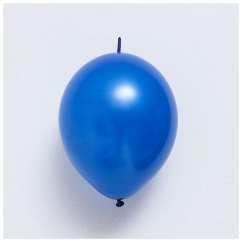 фото Шар латексный линколун 12", стандарт, набор 100 шт, цвет синий neotex co