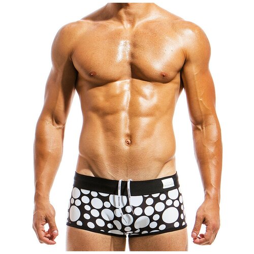 фото Плавки - боксеры "polkadot trunk boxer - black" / modus vivendi / черный / размер xl