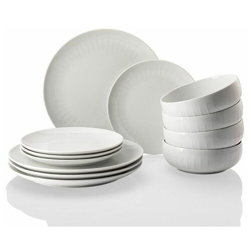 фото Arzberg набор посуды, 12 предметов, белый joyn arzberg