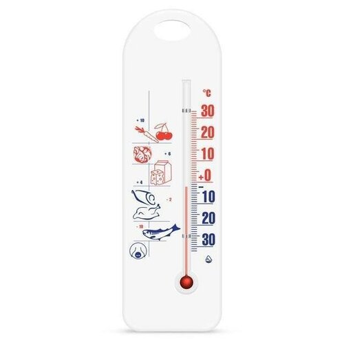 фото Термометр для холодильных витрин стеклоприбор тб-3-м1, спиртовой