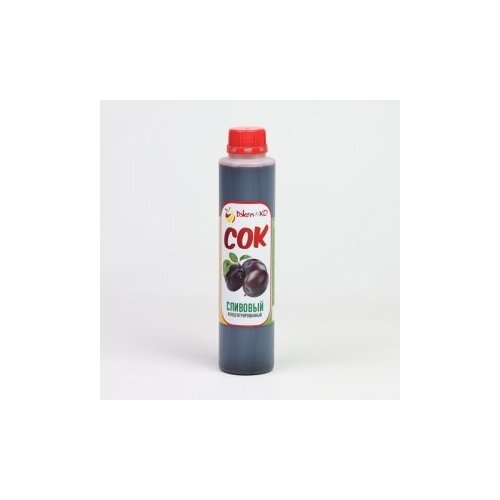 фото Сок концентрированный «сливовый», кисл. 2,5-3,0% бутылка 1 кг (джем&ko) джем&ко