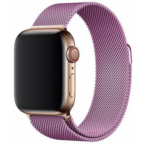 фото Ремешок для apple watch 38mm миланская петля (фиолетовый) life style