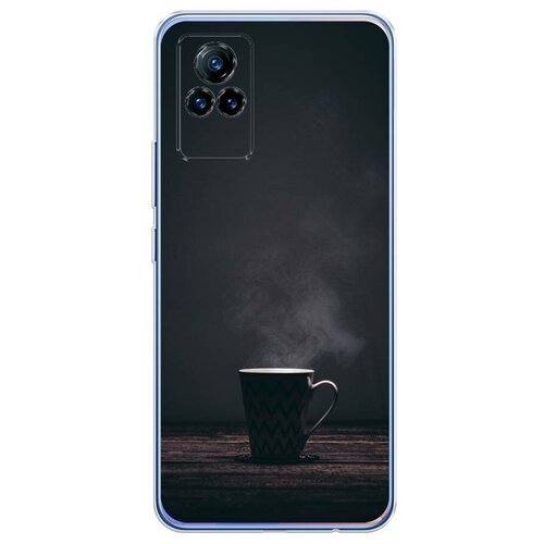 фото Силиконовый чехол "пар из кружки" на vivo vivo v21e / виво v21e case place