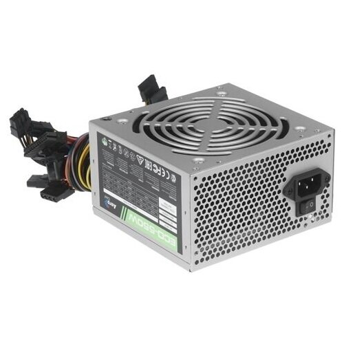 фото Aerocool eco-550, 550вт, 120мм, retail блок питания пк