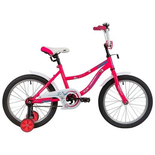 фото Велосипед novatrack 18", neptune, розовый, защита а-тип, тормоз ножной, короткие крылья (183neptune. pn20)
