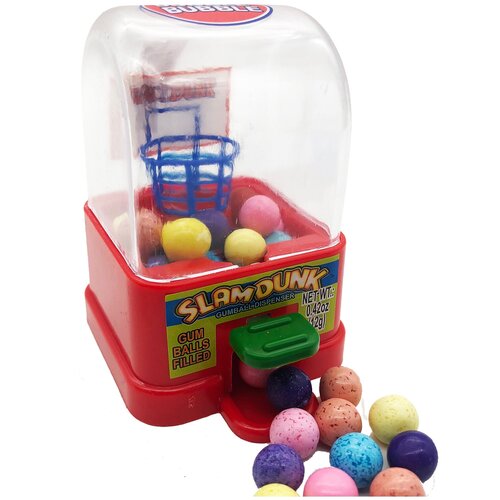 фото Kidsmania/веселая игрушка баскетбол с жевательной резинкой dubble bubble 12 гр