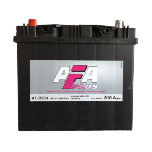 фото Аккумулятор afa plus 60 а/ч прямая l+ 232x173x225 en510 а afa арт. af-d23r