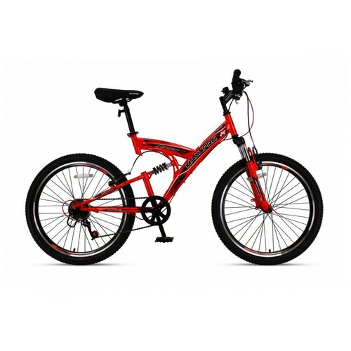 фото Велосипед maxxpro sensor 24 красно-чёрный
