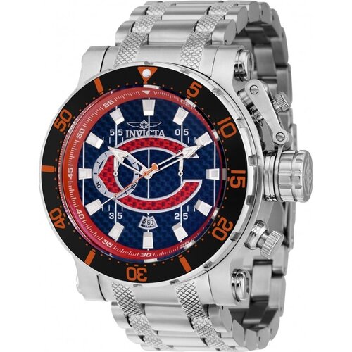 фото Наручные часы invicta наручные часы invicta nfl chicago bears men 41608, серебряный