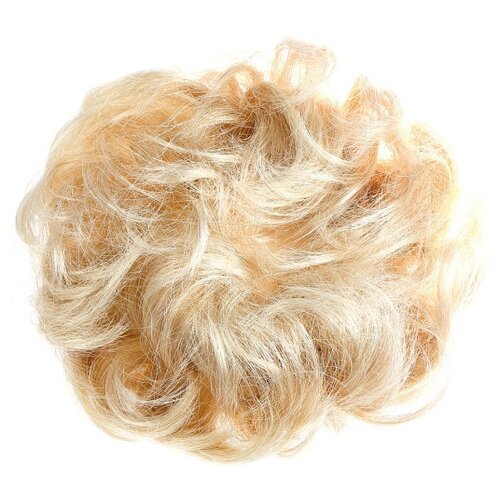 фото My beauty hair / шиньон-резинка из искусственных волос 7 см бежевый