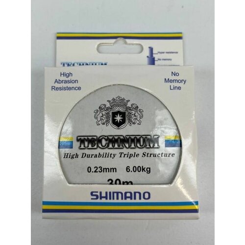 фото Леска shimano technium 0.23 мм. 6.00 кг. 30 м. зимняя