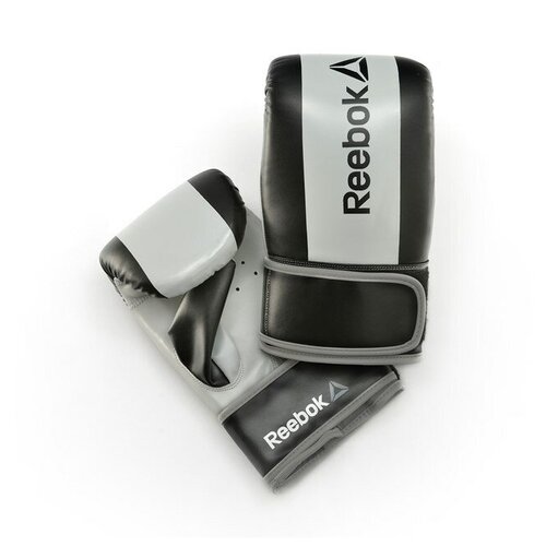 фото Перчатки боксерские reebok mitts серые rscb-11130gr