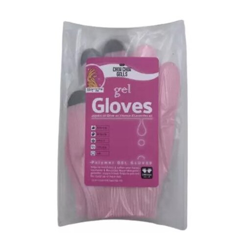 фото Chok chok gells перчатки гелевые для ухода рук, для сенсора - gel gloves, 1 пара