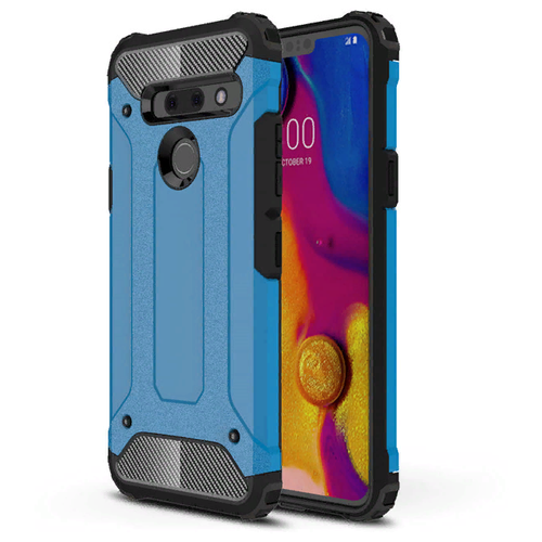 фото Чехол-бампер mypads для xiaomi redmi 6 pro/ xiaomi mi a2 lite противоударный усиленный ударопрочный синий