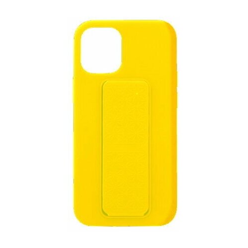 фото Чехол накладка с магнитом и подставкой для apple iphone 11 pro 5.8" жёлтый qvatra