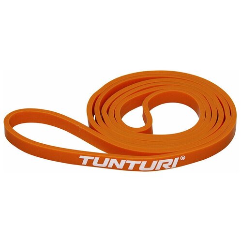фото Лента-амортизатор tunturi power band, очень низкое сопротивление, цвет - оранжевый