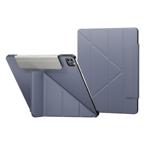 фото Чехол switcheasy origami protective case для ipad pro 12.9" (2018-2021) аляскинский синий (gs-109-176-223-185)