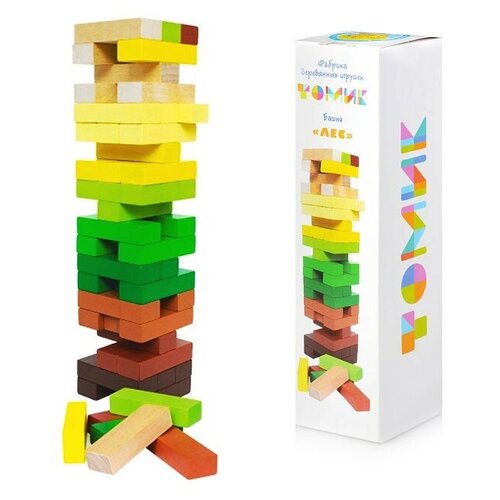 фото Логический игровой набор "башня" "лес" ( 54 дет томик