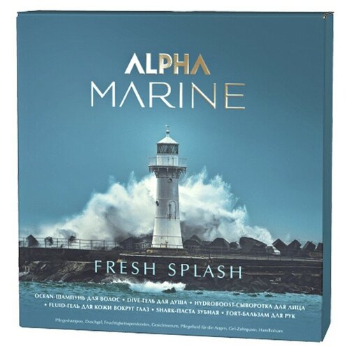 фото Estel estel, alpha marine fresh splash - уходовый мужской набор (6 пред.)