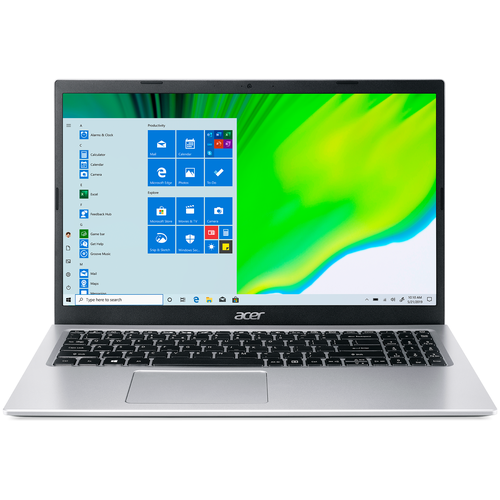 фото Ноутбук acer aspire 1 a115-32-c5tp 15.6" fhd ips/celeron n4500/4gb/128gb/intel uhd graphics/windows 10 home 64-bit/noodd/серебристый (nx.a6mer.00u)