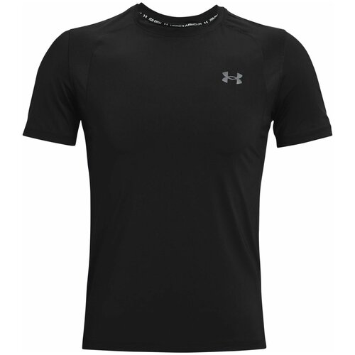 фото Футболка under armour isochill run 200 ss tee черный lg 1361928-001