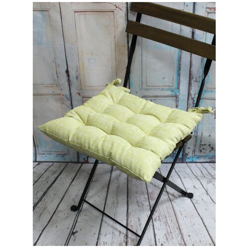фото Подушка для сиденья матех oxo 42*42*13. цвет лимонный. matex
