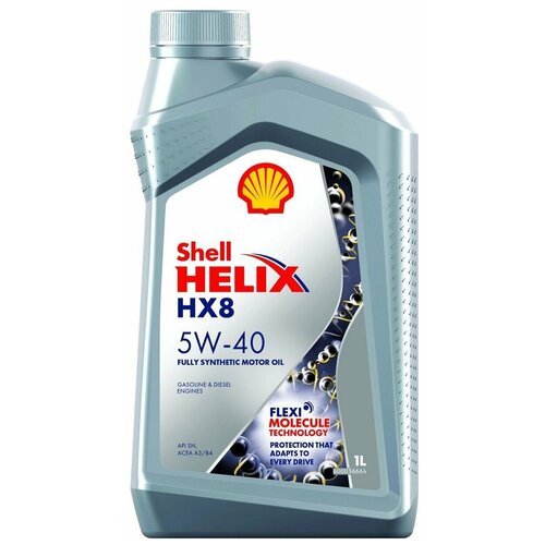 фото Моторное масло shell helix hx8 5w-40 1л