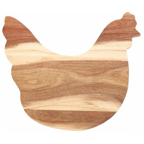 фото Доска разделочная курочка, 34x30x2см. premier housewares