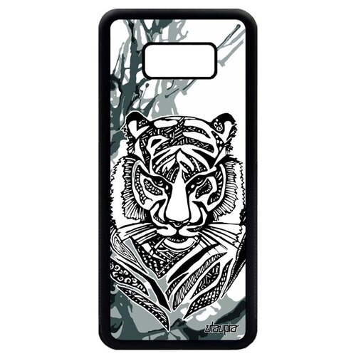фото Защитный чехол на телефон // samsung galaxy s8 plus // "тигр" охота дизайн, utaupia, серый