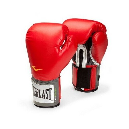 фото Everlast боксерские перчатки everlast тренировочные pu pro style anti-mb красные 16 унций