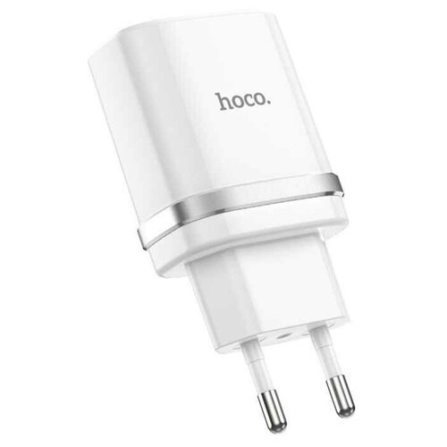 фото Сетевое зарядное устройство hoco c12q smart qc3.0 белая