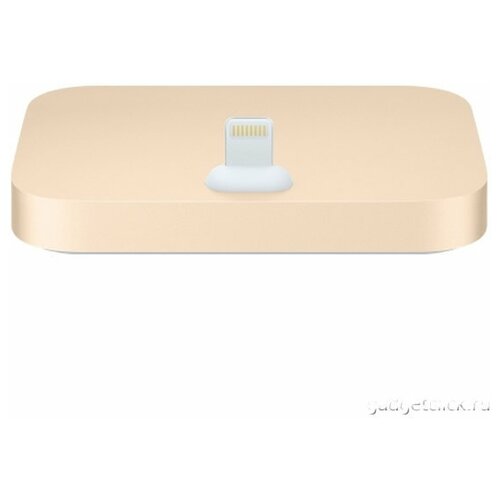 фото Док-станция apple iphone lightning dock (ml8k2zm/a), золотой