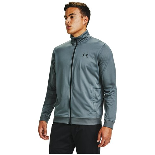 фото Куртка under armour sportstyle tricot knit full zip jacket серый sm 1329293-012