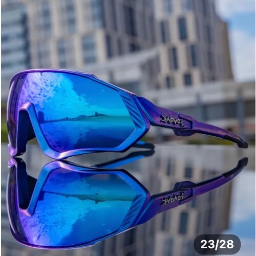 фото Солнцезащитные очки kapvoe, шестиугольные, спортивные, с защитой от уф