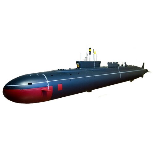 фото Сборная модель моделист атомная подводная лодка баллистических ракет "александр невский" (135072) 1:350