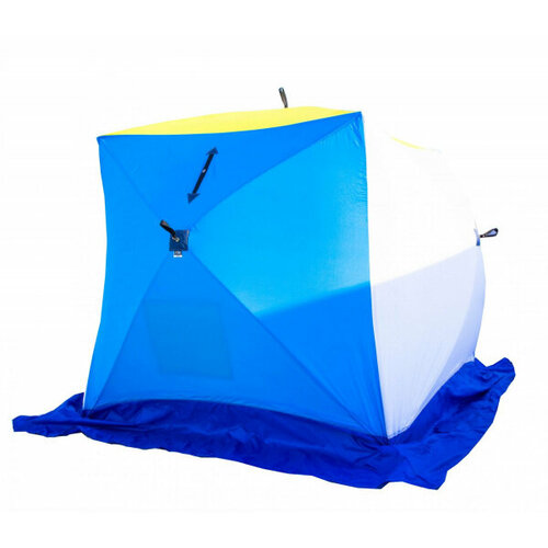 фото Палатка зимняя куб-3 (трехслойная) дышащая 2,20х2,20х2,05 стэк