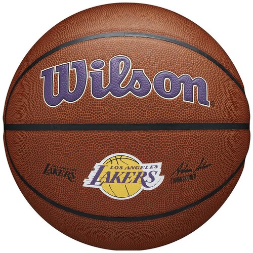 фото Мяч баскетбольный wilson nba la lakers, р.7, арт.wtb3100xblal