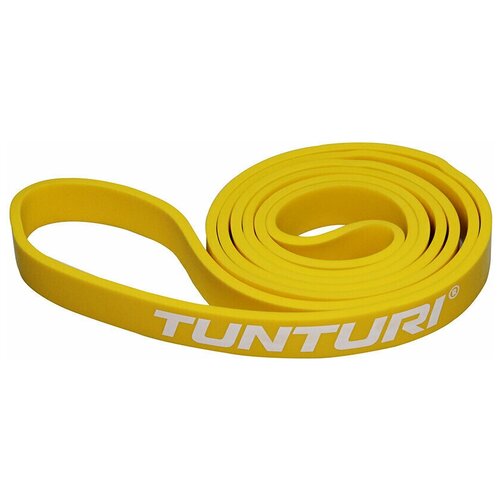 фото Лента-амортизатор tunturi power band, низкое сопротивление, цвет - желтый