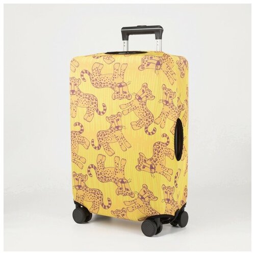 фото Чехол на чемодан 24", цвет жёлтый нет бренда
