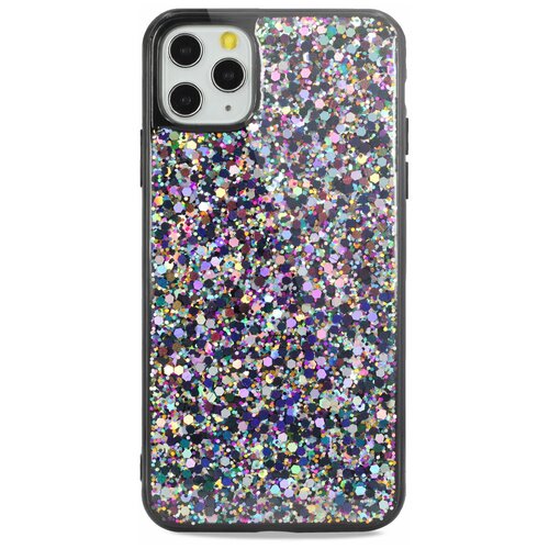 фото Чехол для iphone 11pro twink shine силикон+гель (черный) pastila