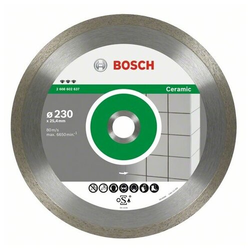 фото Алмазный диск bosch 300х30/25.4 мм best for ceramic (2.608.602.639)