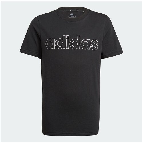 фото Футболка adidas, размер 140, черный