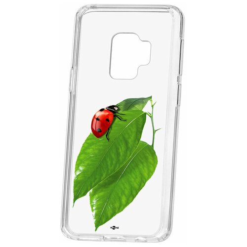 фото Чехол на samsung galaxy s9 kruche print ladybug / чехол для samsung / чехол с рисунком / чехол с принтом / чехол для самсунг / чехол для самсунг / бампер на гелакси / чехол накладка для гэлэкси / противоударная накладка для samsung galaxy / защита для galaxy / защита на samsung / cиликоновый чехол для samaung galaxy / пластиковый чехол на самсунг / защитный чехол для самсунг / чехольчик / защита телефона / ударопрочный чехол / галакси кruче